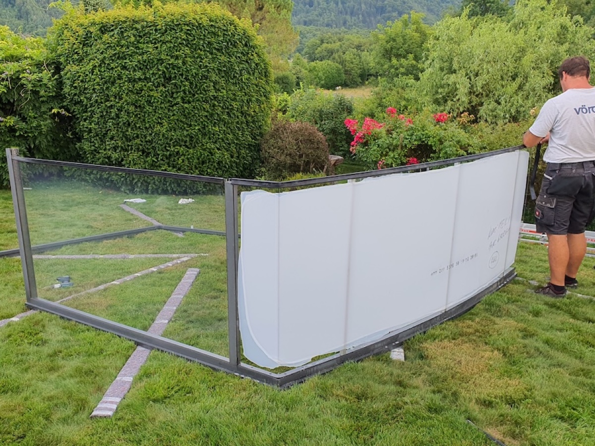 Remplacement des panneaux de la terrasse TOPAS solar veranda Remplacement des panneaux de la terrasse TOPAS solar veranda